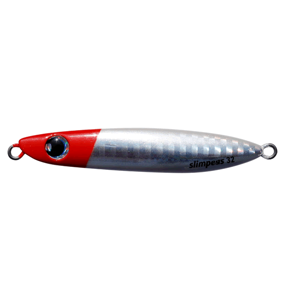 Buddy Works SLIM PEAS 42g 70mm : 42g HRH HOLO RED HEAD saltwater fishing lure