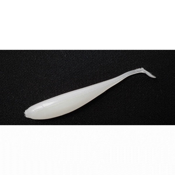 INX.label JAKO SHAD BAITY 2.3" DARK NIGHT WHITE (DARK NIGHT SP TAM GLOW)