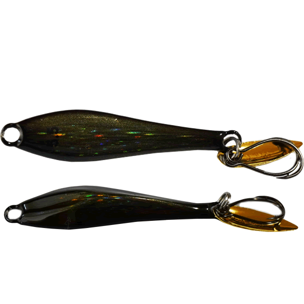 INX.label NAZZO JIG Orta Bölge 8g 45mm : 8g #05 KUROAWABI / ALTIN