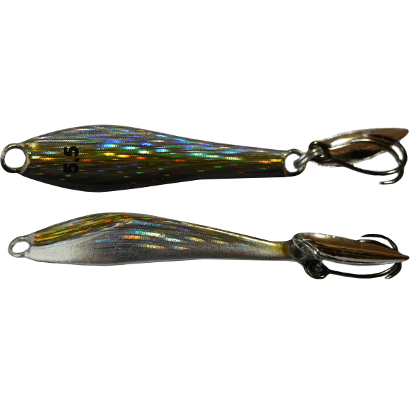 INX.label NAZZO JIG Orta Bölge 8g 45mm : 8g #06 HOLOCHIKA / GÜMÜŞ