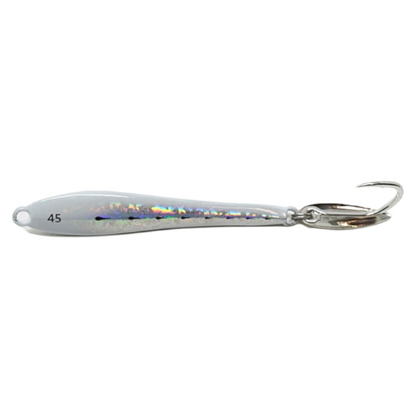INX.label NAZZO JIG Slim Long 65g 100mm : 65g #11 ALBINO IWASHI / SILVER