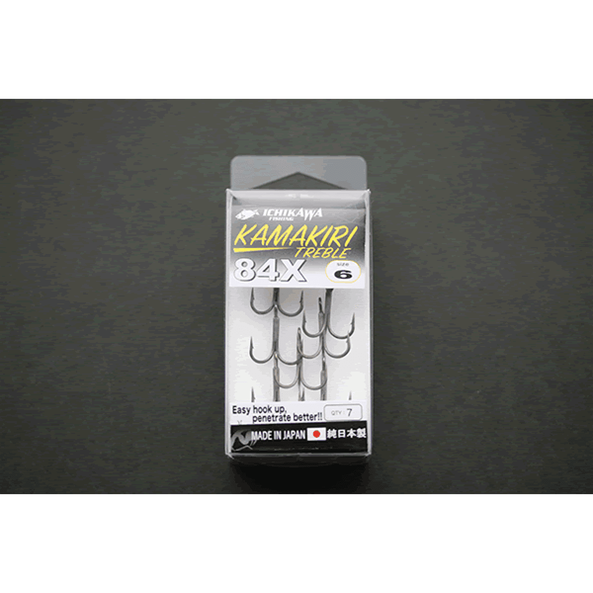 ICHIKAWA KAMAKIRI TREBLE 84X #8 : 0.31g (7 pcs/pack) - Britannic Trade