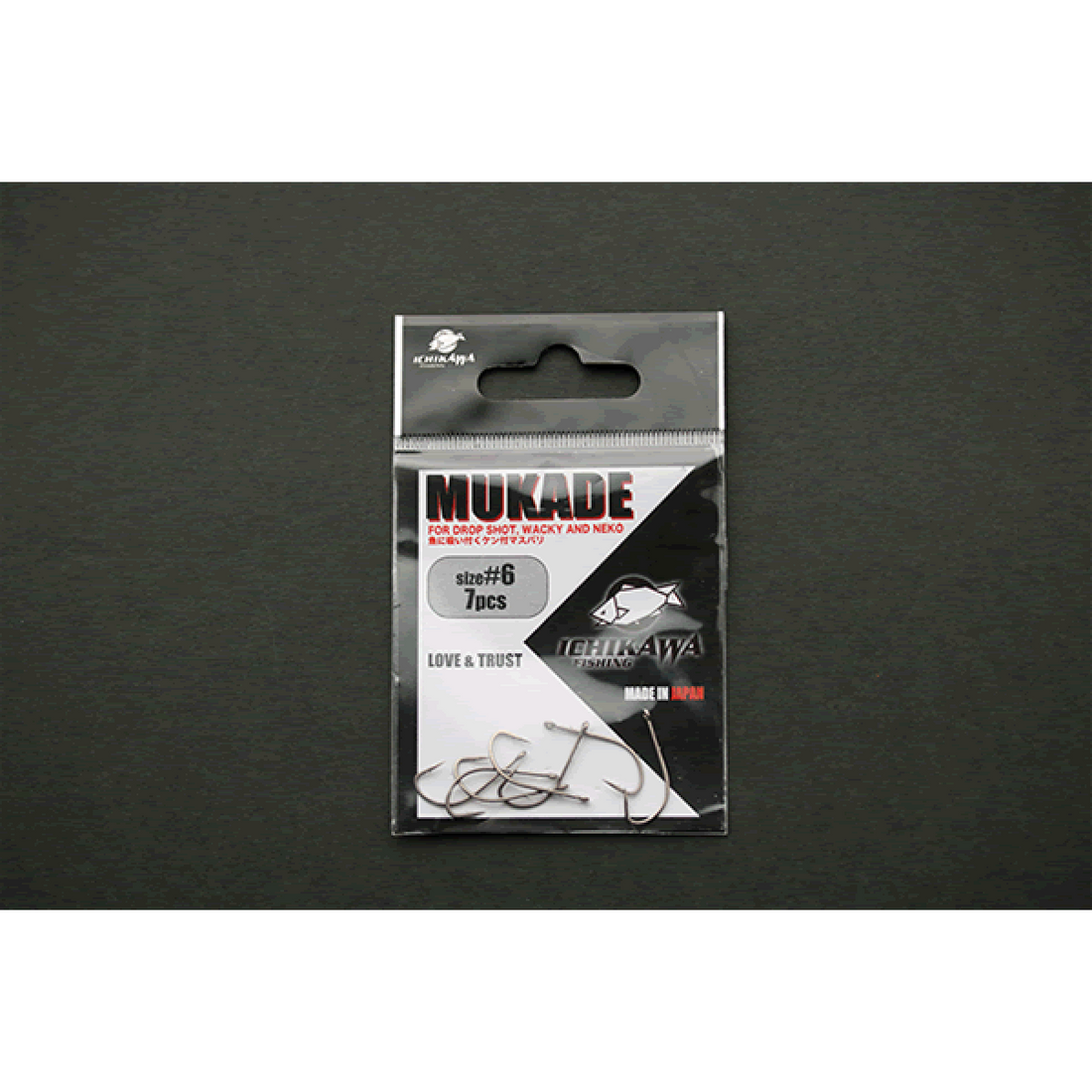 ICHIKAWA MUKADE #1 (6 pcs/pack) fishing terminal tackle