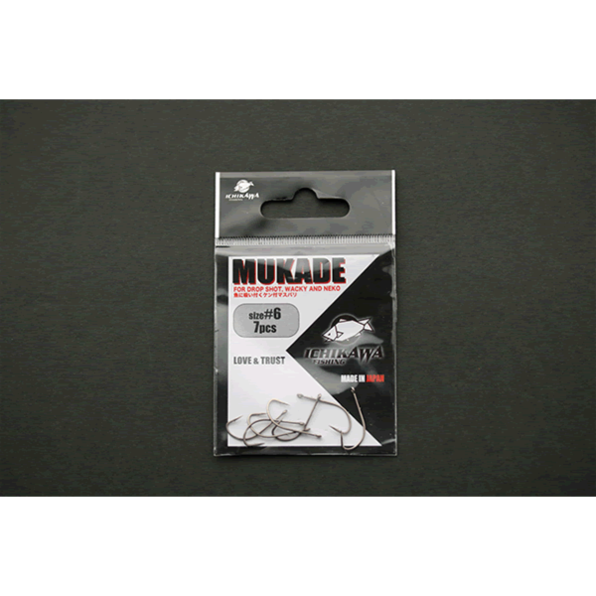 ICHIKAWA MUKADE #1/0 (6 pcs/pack)