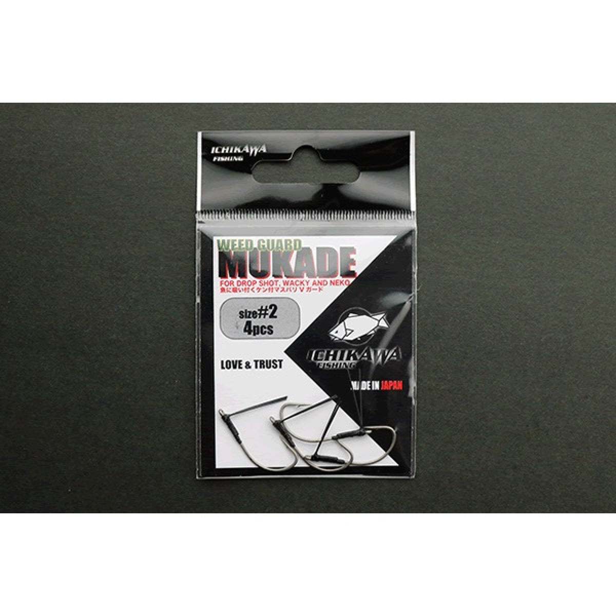 ICHIKAWA WEED GUARD MUKADE #2 (4 pcs/pack)