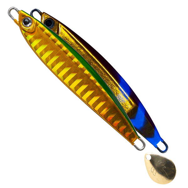 PALMS HEXER B HB-30 65mm : 30g H-407 UV GOLD GREEN