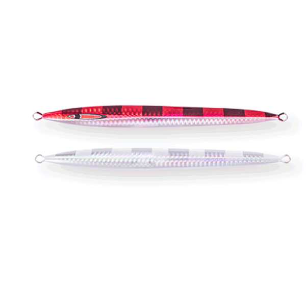 SEAFLOOR CONTROL MESSIAH SEMI-LONG 210g #27 RED SMOKE HALF ZEBRA GLOW