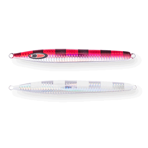 SEAFLOOR CONTROL ARC 230g #27 RED SMOKE HALF ZEBRA GLOW saltwater fishing lure