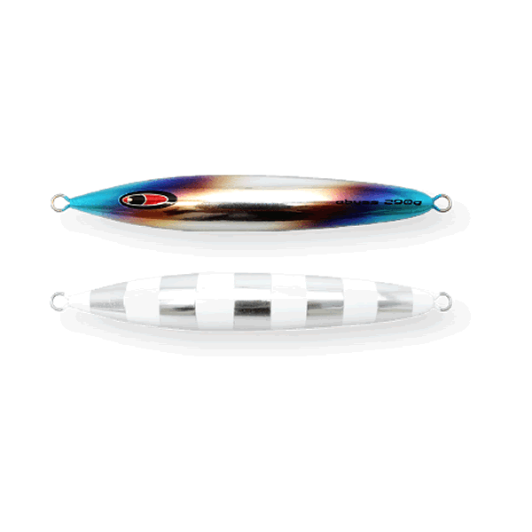 SEAFLOOR CONTROL ABYSS 290g #29 TITANIUM ZEBRA GLOW AL saltwater fishing lure