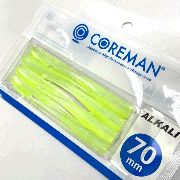 COREMAN ALKALI 70mm #065 CHART PEARL saltwater fishing lure
