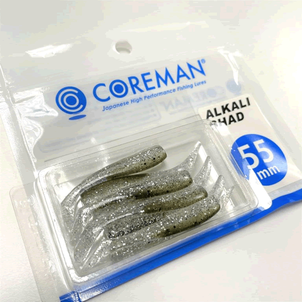 COREMAN ALKALI SHAD 55mm (8 pcs/pack) #041 SHALLOW BATE saltwater fishing lure