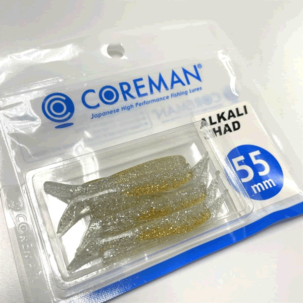 COREMAN ALKALI SHAD 55mm (8 pcs/pack) #060 IKANAGO saltwater fishing lure