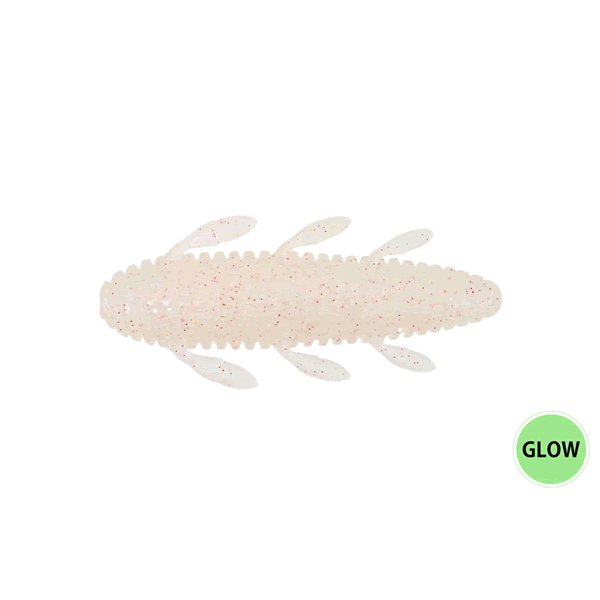 issei Neuomushi 2.6" Heavy Salt (5 pcs/pack) #055 UMASHIROEBI (GLOW)