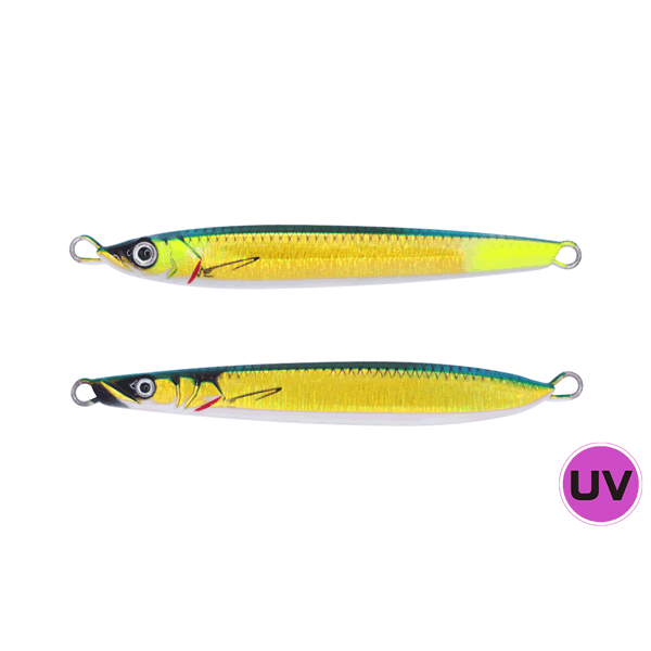 issei Speed Sardine Jig 50g 95mm : 50g #065 UV MURAKAMI SHAD GOLD