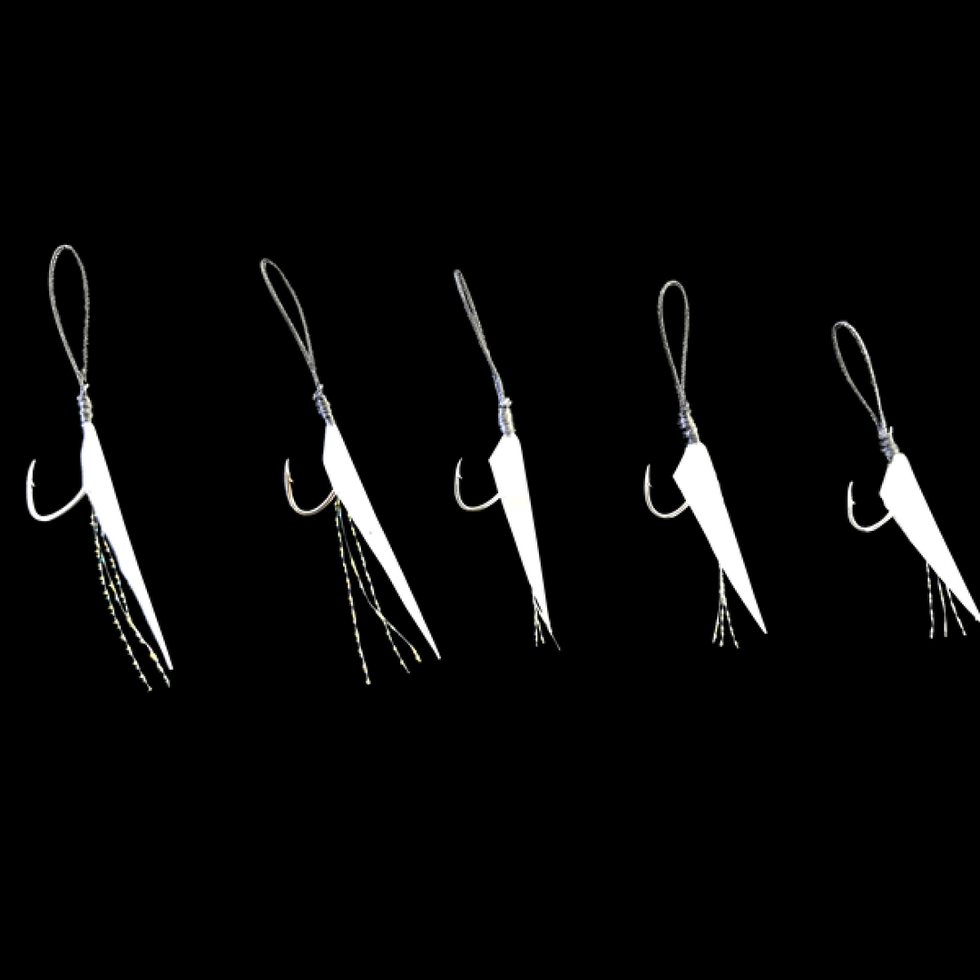 Zeake ZEAKE ASSIST FISH SKIN SLJ #10 : 2S (4 pcs/pack) fishing terminal tackle — photo 2