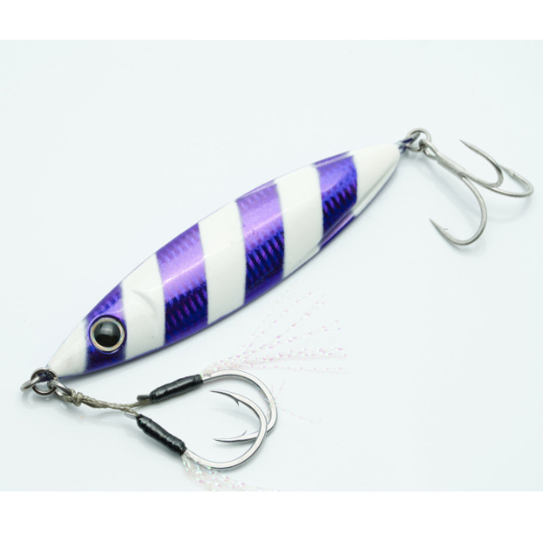 Zeake Z_BIT 20g 20g 20 ZB013 PURPLE ZEBRA GLOW saltwater fishing lure