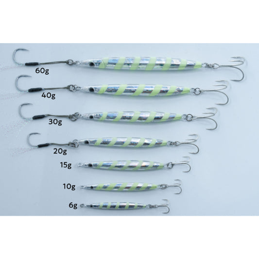 Zeake G_SLASHER 40g 82mm : 40g 91 BLUE PINK LENS IWASHI saltwater fishing lure — photo 2