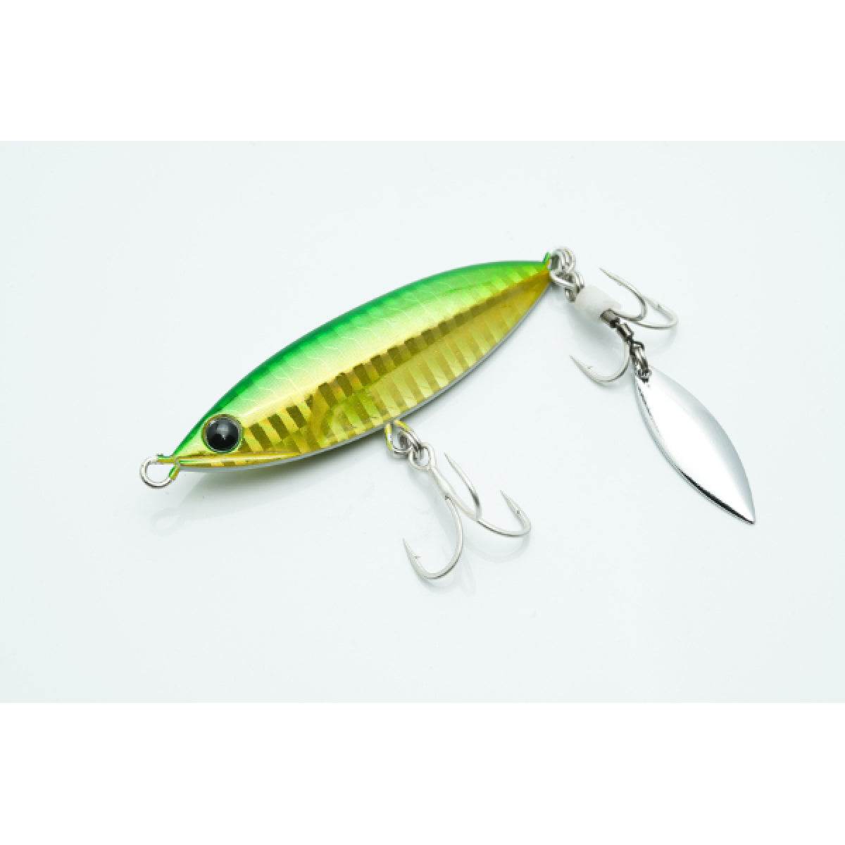 Zeake B_ZAPPER 20g 54mm : 20g BZ007 GREEN GOLD GLOW BELLY - Britannic Trade