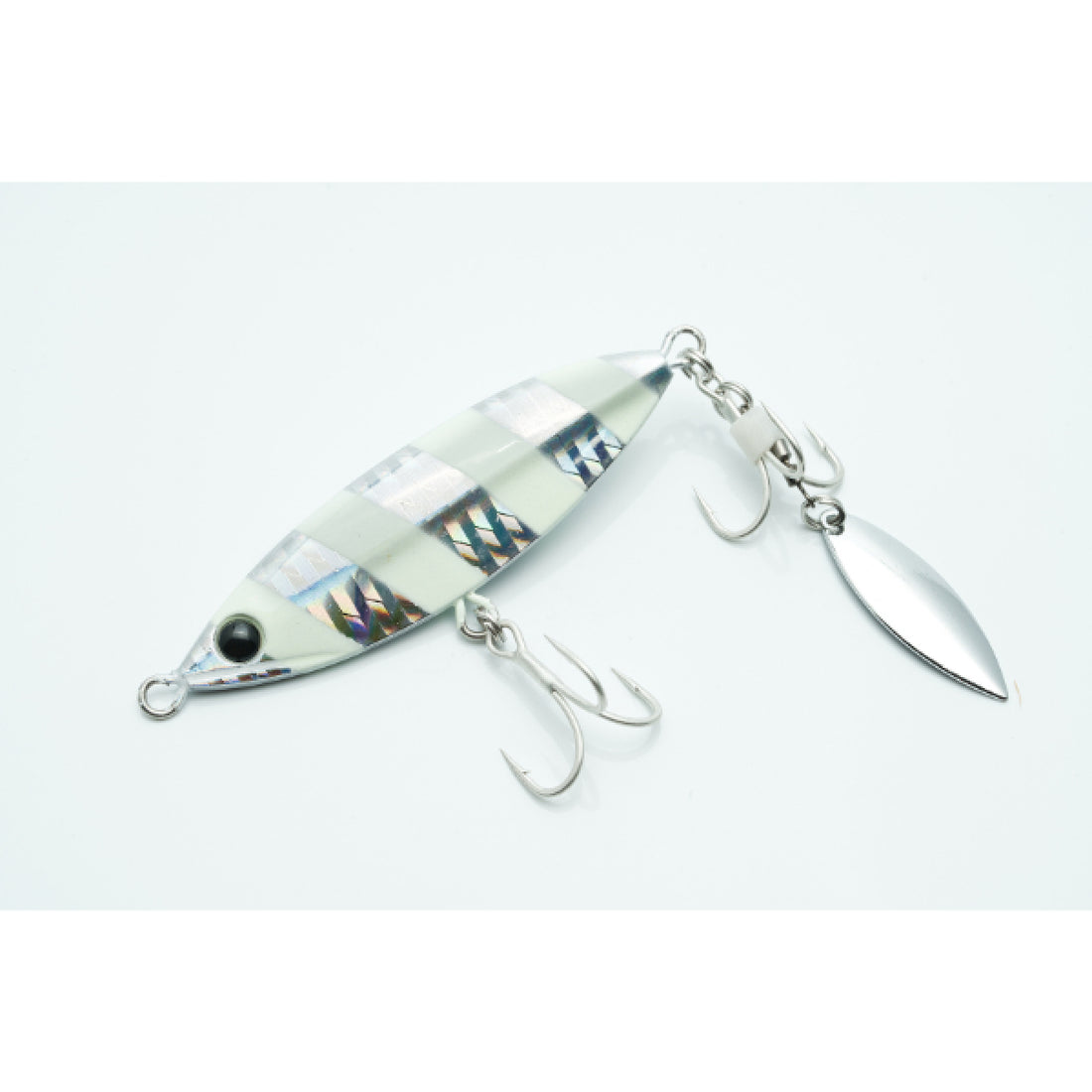 Zeake B_ZAPPER 20g 54mm : 20g BZ008 ZEBRA GLOW saltwater fishing lure