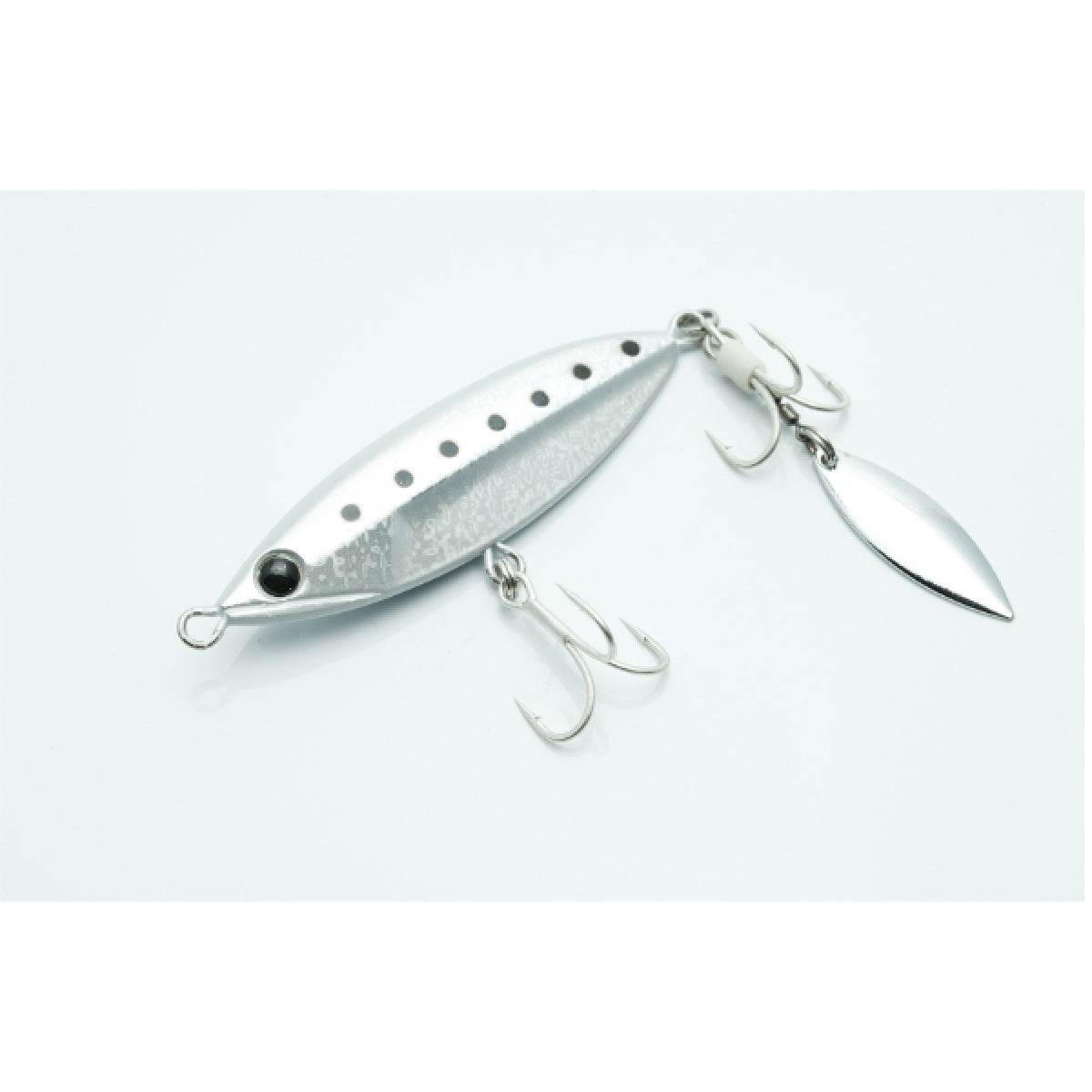 Zeake B_ZAPPER 40g 67mm : 40g BZ001 SILVER GLOW BAIT - Britannic Trade