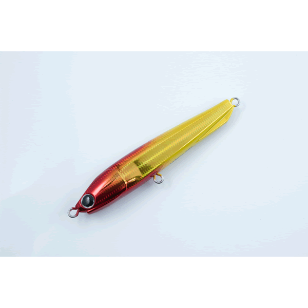 Zeake FF_PENCIL 50g 125mm : 50g HEAVY WEIGHT 007 GOLD RED CHART