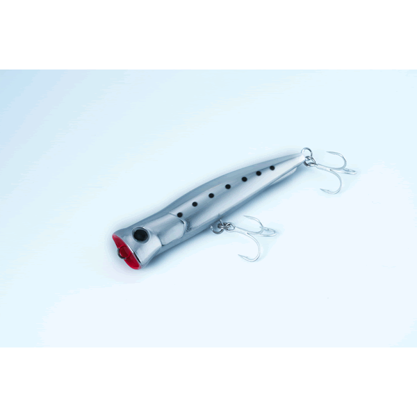Zeake SS_POPPER 14g 90mm : 14g 001 SILVER MEKKI IWASHI saltwater fishing lure