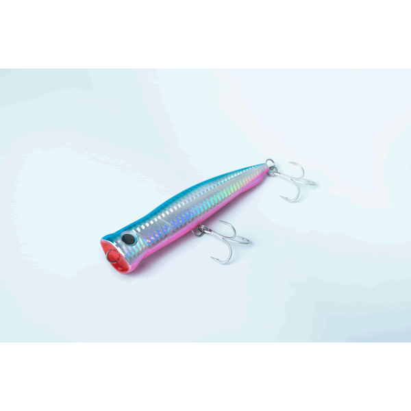 Zeake SS_POPPER 14g 90mm : 14g 011 BLUE PINK saltwater fishing lure