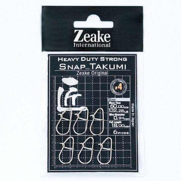 Zeake TAKUMI SNAP #4 : 132.28lb (6 pcs/pack) - Britannic Trade