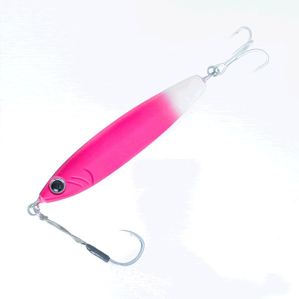 Zeake Z SARDINE 40g ZS024 MAD PINK GLOW TAIL saltwater fishing lure
