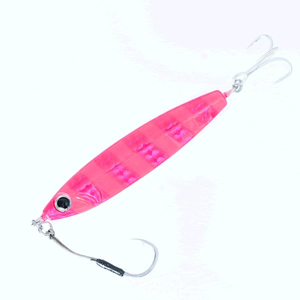 Zeake Z SARDINE 40g ZS113 PINK UV ZEBRA saltwater fishing lure