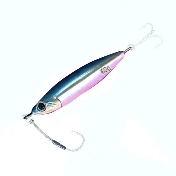 Zeake Z SARDINE 30g ZS127 ALUMINUM UV BLUE PINK saltwater fishing lure