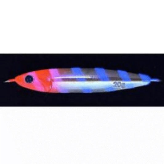 Zeake Z SARDINE 40g ZS122 PINK HEAD ALUMINUM UV ZEBRA saltwater fishing lure — photo 2