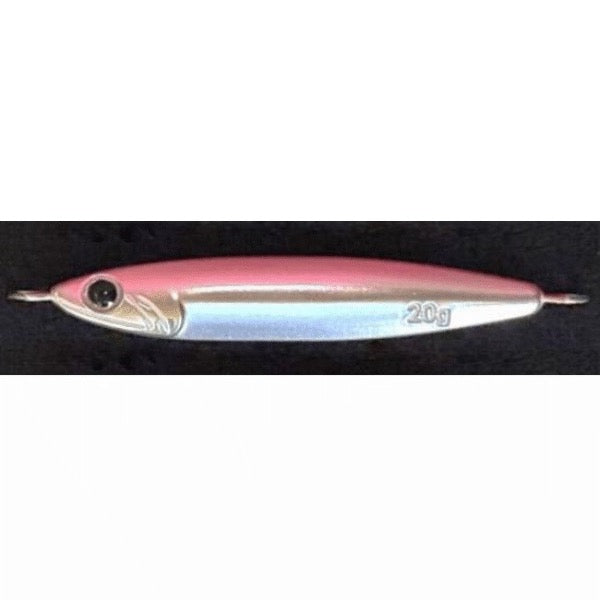 Zeake R SARDINE 20g RS128 ALUMINUM UV PINK GLOW saltwater fishing lure