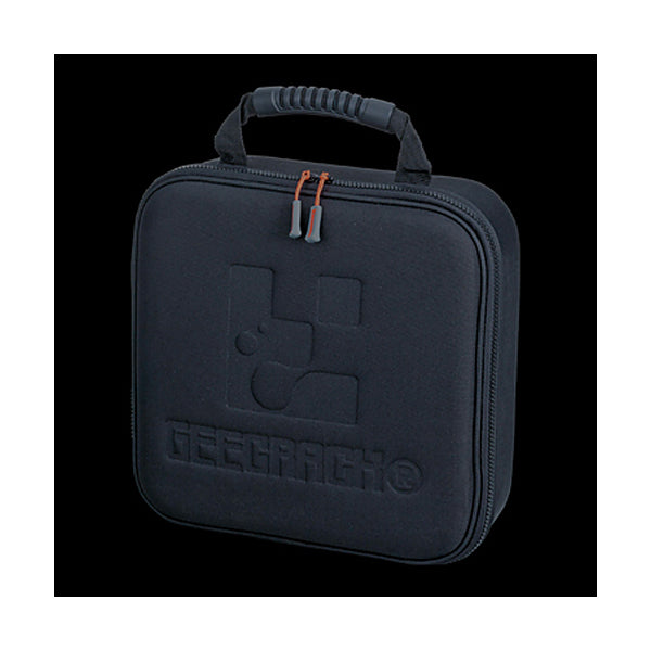 GEECRACK SEMI HARD CASE L : 30cm×30cm×13cm BLACK fishing accessory