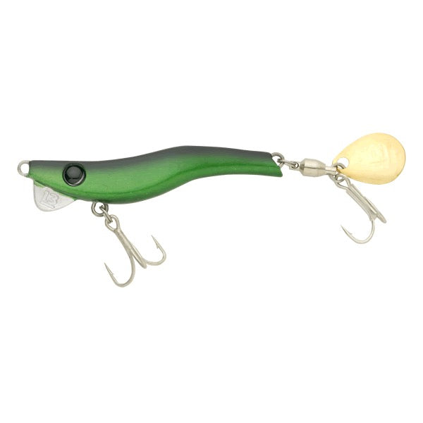 BREADEN METALMARU 13 50mm : 13g #07 STEALTH GREEN saltwater fishing lure