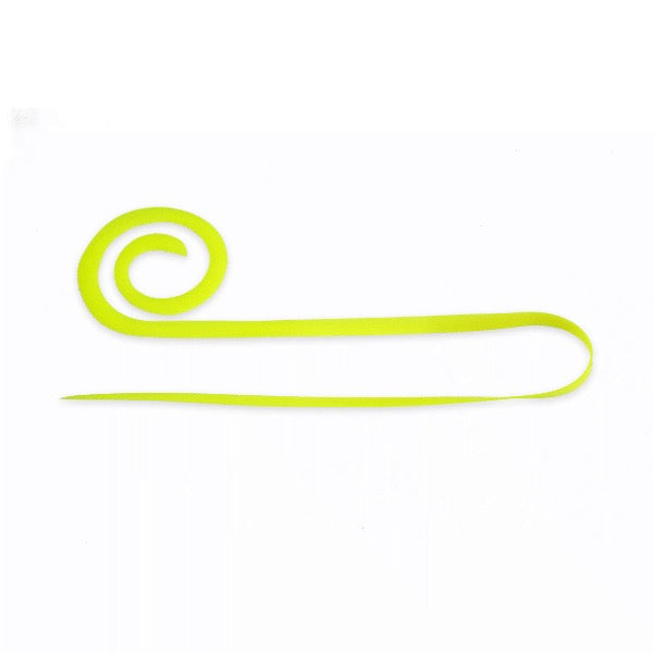 RISE JAPAN NAMIDAMA NECKTIE CURLY #NC04 YELLOW saltwater fishing lure