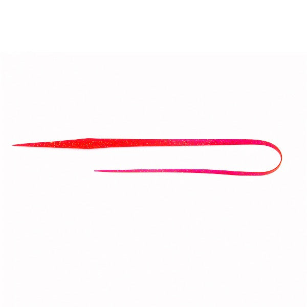 RISE JAPAN NAMIDAMA NECKTIE SHORT STRAIGHT #NS02 RED GOLD GLITTER saltwater fishing lure