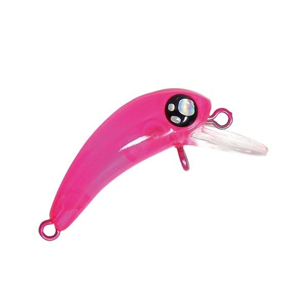 Rob Lure BeRBie SS 30mm : 1.6g Slow Sinking #4 CLEAR PINK freshwater fishing lure