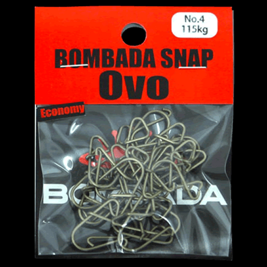 BOMBADA SNAP OVO (Economy P) No.1 (40 pcs/pack) fishing terminal tackle — photo 2