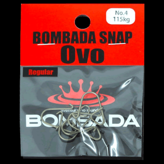 BOMBADA SNAP OVO (Regular P) No.00 (8 pcs/pack) fishing terminal tackle — photo 2