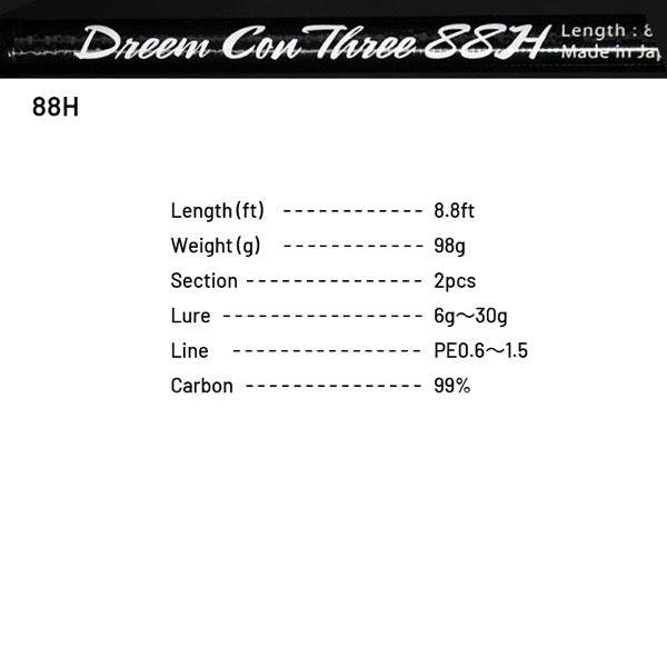 Dreem UP Dreem Con Three 88H (Spinning) - Britannic Trade