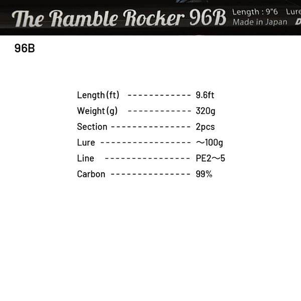 Dreem UP The Ramble Rocker 96B (Casting) - Britannic Trade