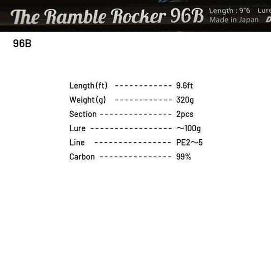 Dreem UP The Ramble Rocker 96B (Casting) - Britannic Trade