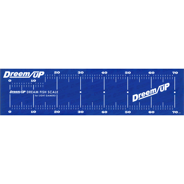 Dreem UP DEEN FISH SCALE W780×H200mm(MAX : 70cm) BLUE fishing accessory