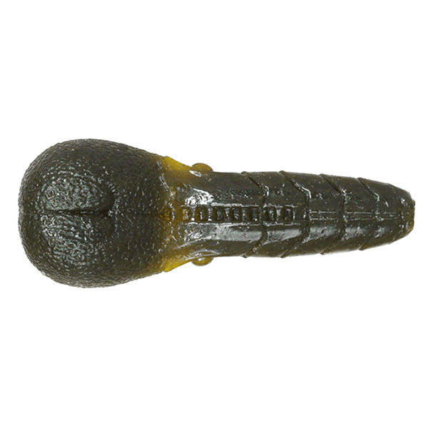 issei AK PUNCH 3.3" (5 pcs/pack) #69 FINICKY BITE PUMPKIN freshwater fishing lure