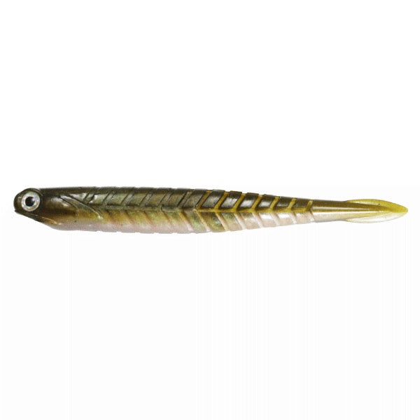 issei KATAKUCHI WORM YAVAKUNE 5.5" (4 pcs/pack) #53 AYU freshwater fishing lure