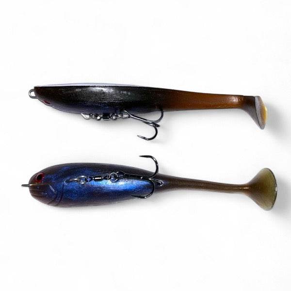 TEN FEET UNDER HB DEAD SLOLL 17.5cm : 51g #1 OYSTER BLUE - Britannic Trade