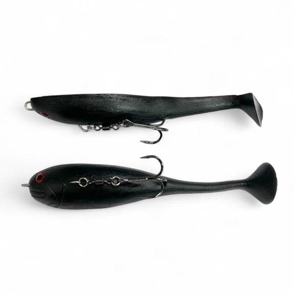 TEN FEET UNDER HB DEAD SLOLL 17.5cm : 51g #5 DEAD BLACK - Britannic Trade