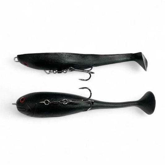 TEN FEET UNDER HB DEAD SLOLL 17.5cm : 51g #5 DEAD BLACK - Britannic Trade