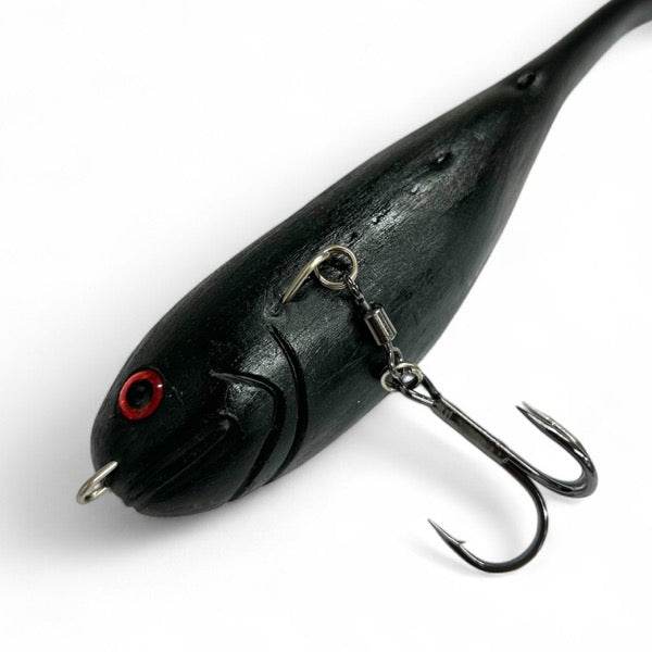 TEN FEET UNDER HB DEAD SLOLL 17.5cm : 51g #5 DEAD BLACK - Britannic Trade